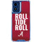 University of Alabama Roll Tide Roll Moto G 5G (2024) Clear Case